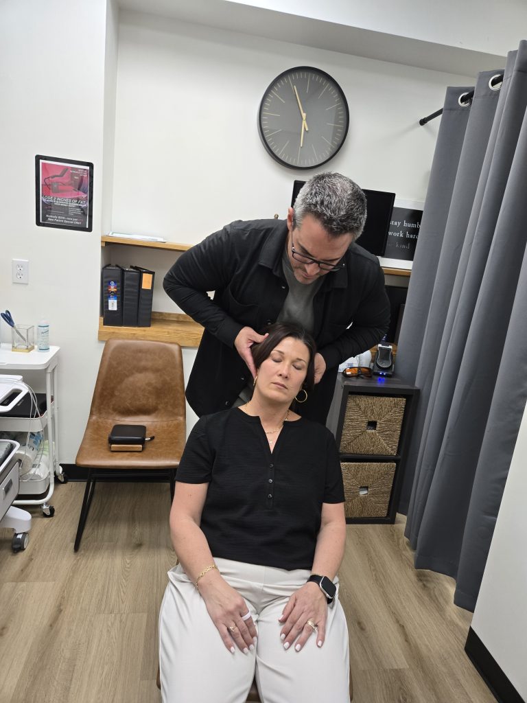 Chiropractic adjustment
