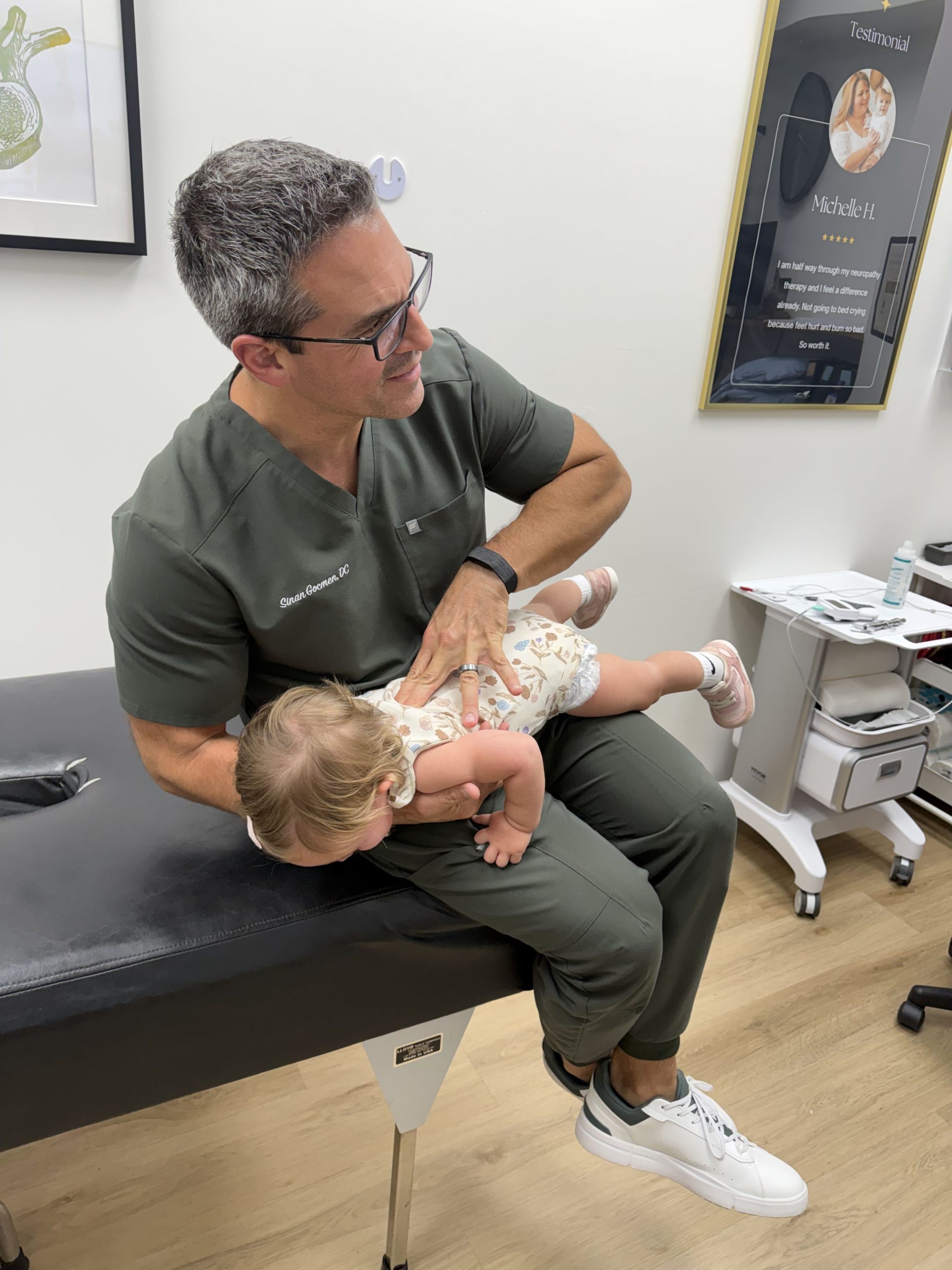 Pediatric Chiropractic Adjustment