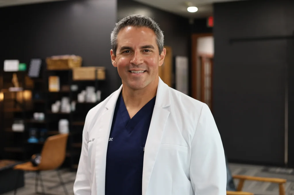 Dr. Sinan Gocmen at Abundant Health Physical Medicine in Davenport, Iowa