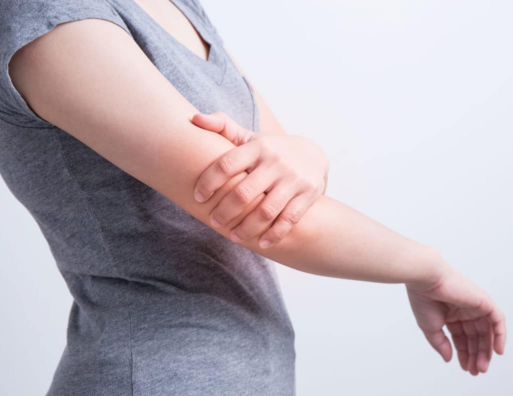 Arm and elbow movement evaluation at Abundant Health