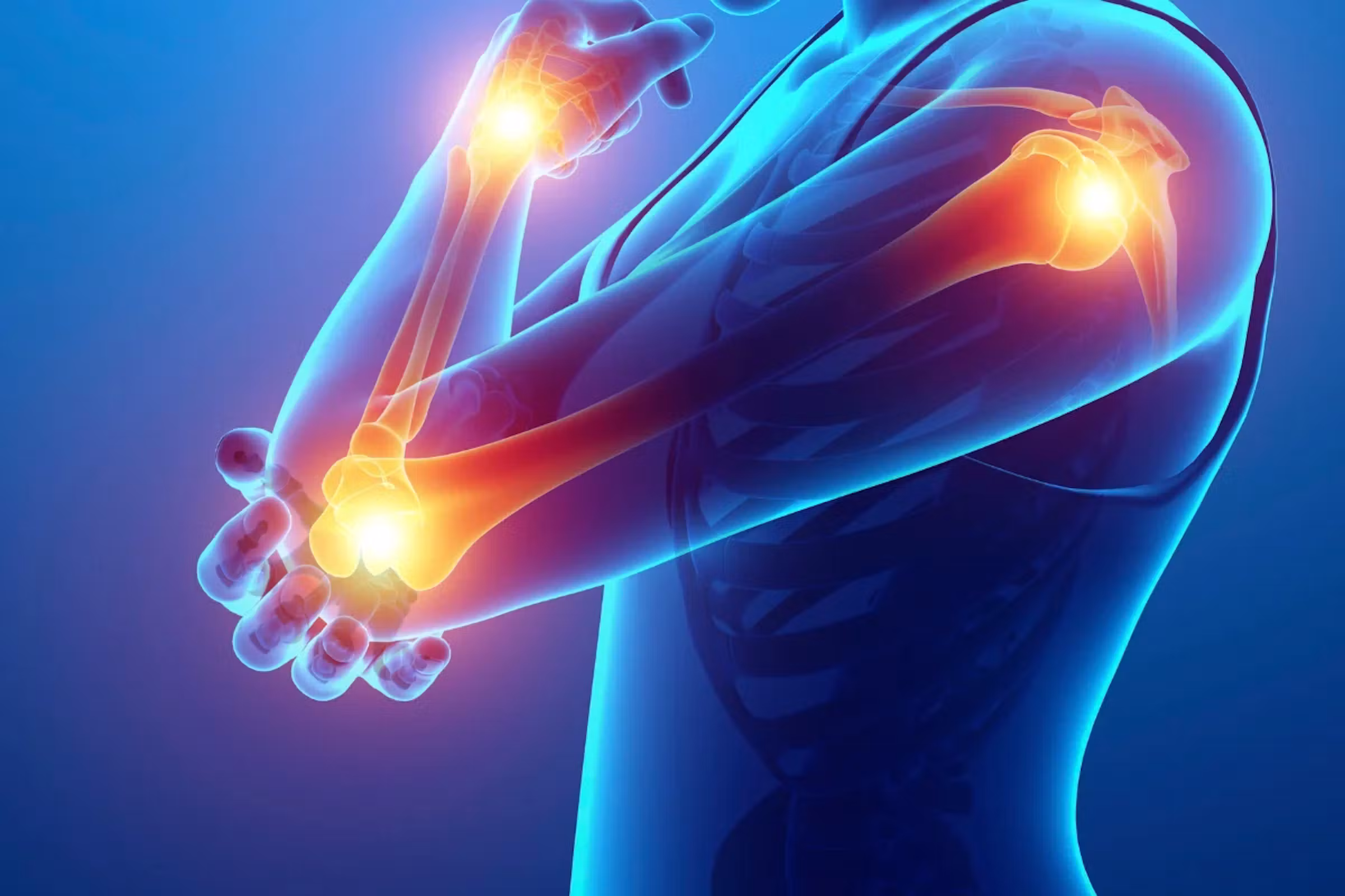 Patient experiencing arm or elbow discomfort
